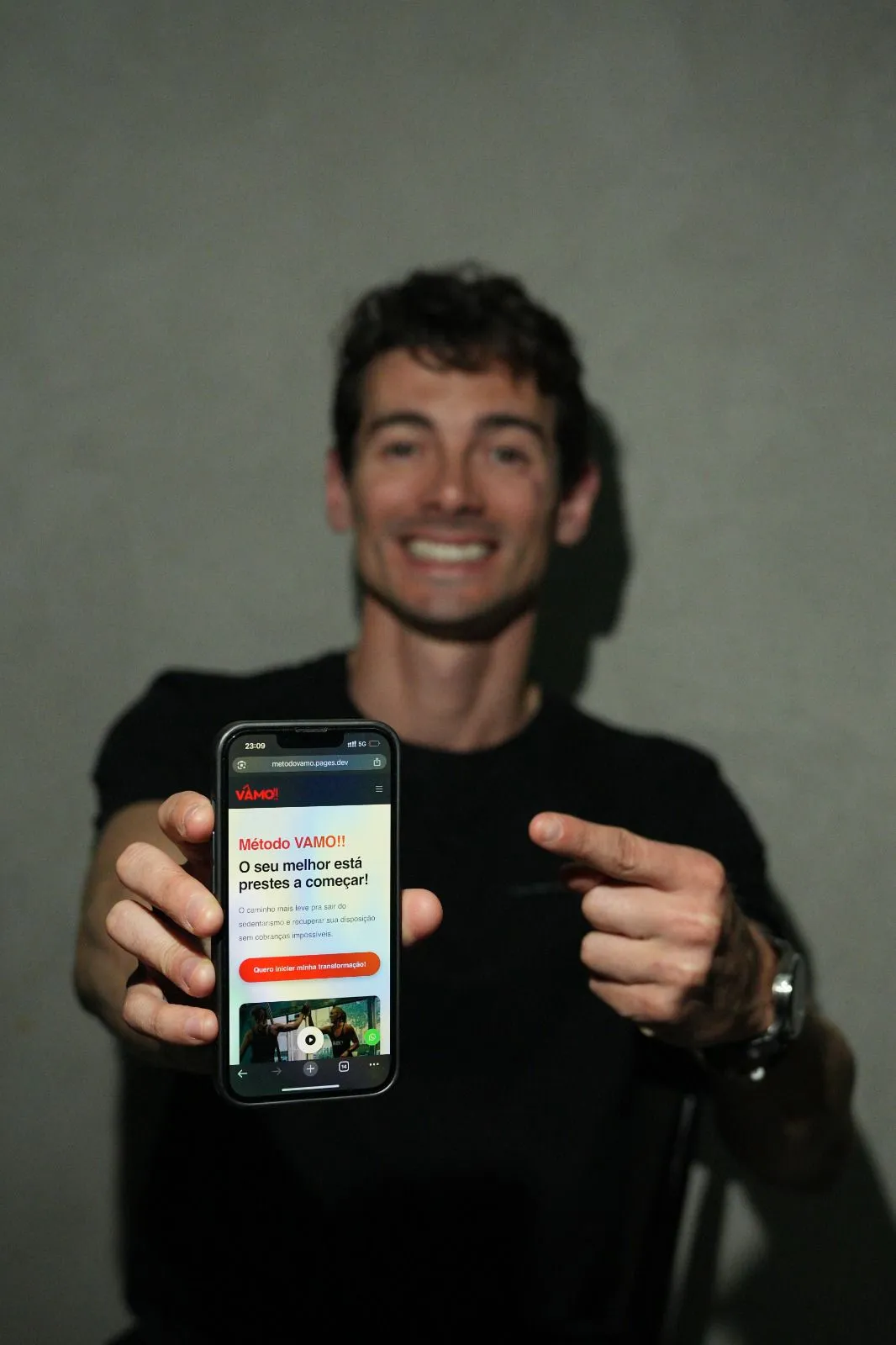 Participantes do Método VAMO!! comemorando resultados